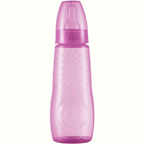 Kuka - Biberón Acuarela Celeste y Rosa Nivel 2 250ml