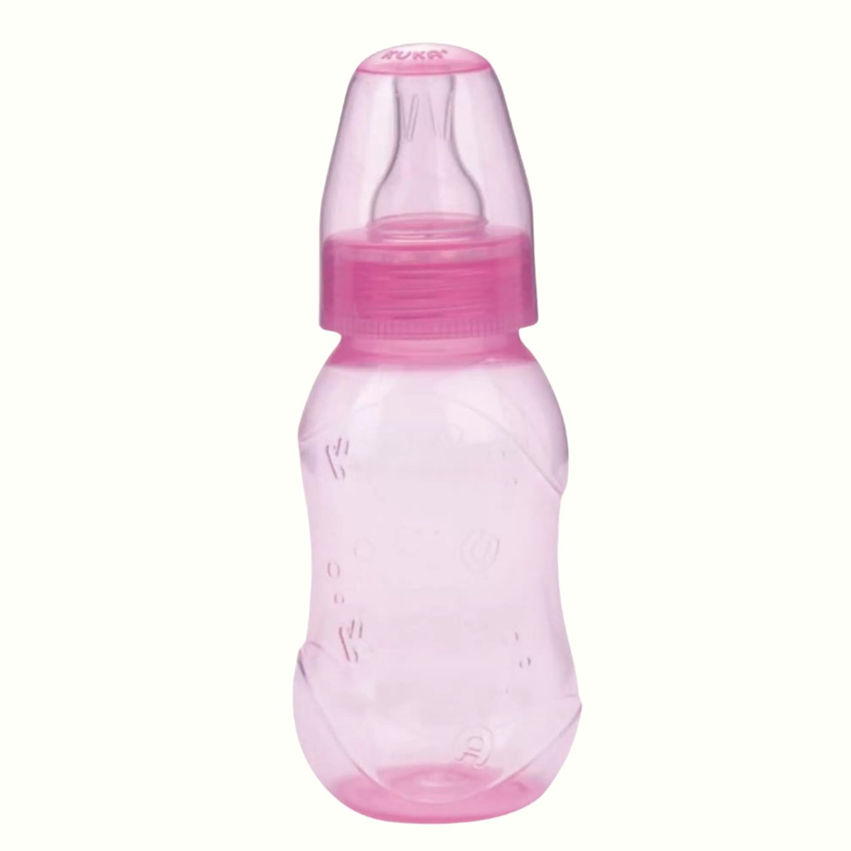 Kuka - Biberón Acuarela Celeste y Rosa Nivel 1 160ml - 2
