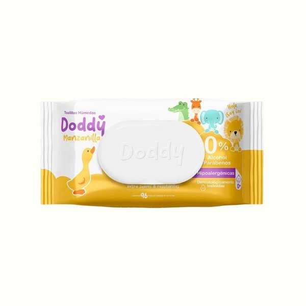 Toallitas Humedas Doddy Manzanilla 96und