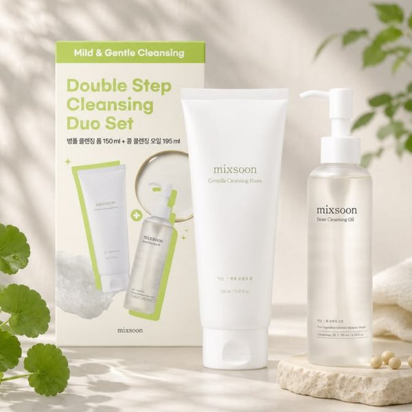 Mixsoon - Double Step Cleansing Duo Set