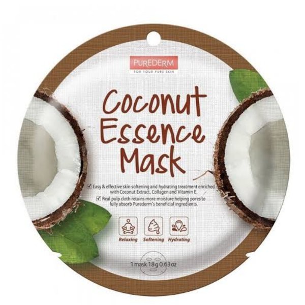 Purederm - Coconut Essence Mask 18g 