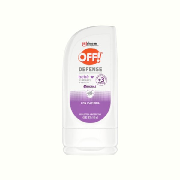 Off - Repelente Gel Off Defense Bebé 100ml