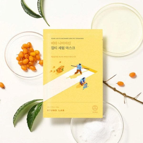 Round Lab - Vita Niacinamide Dark Spot Serum Mask 20ml