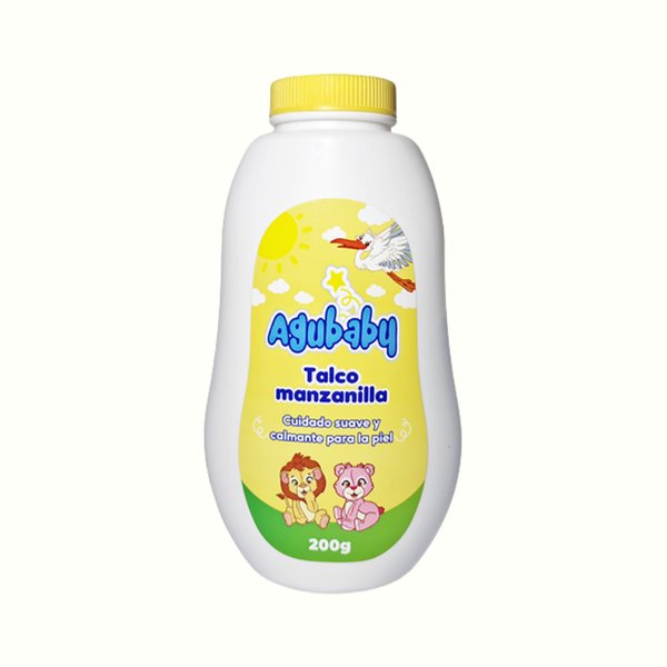 Agubaby - Talco Manzanilla 200g