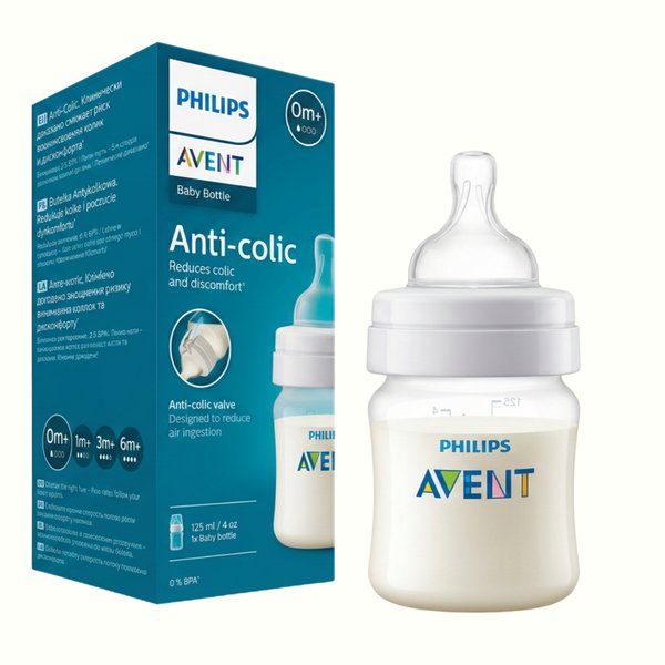 Philips Avent - Biberón anti cólicos 125ml