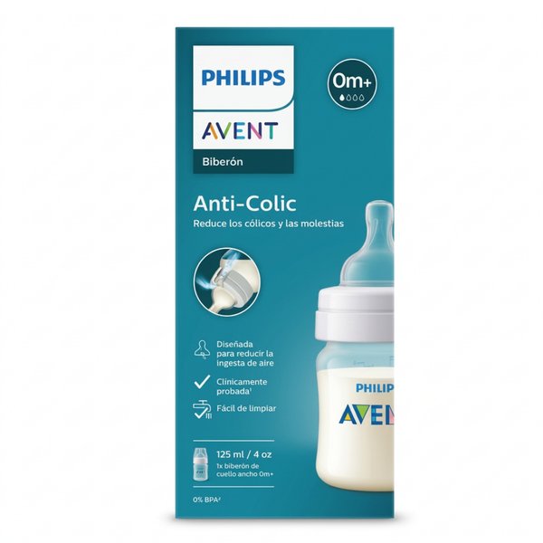 Philips Avent - Biberón anti cólicos 125ml