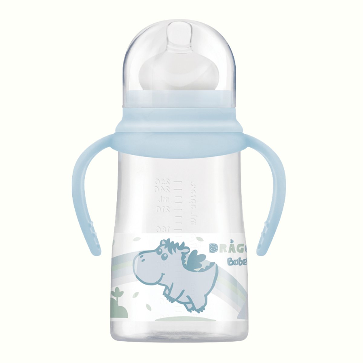 Babelito - Biberon Boca Ancha con Asas 250ml - 5