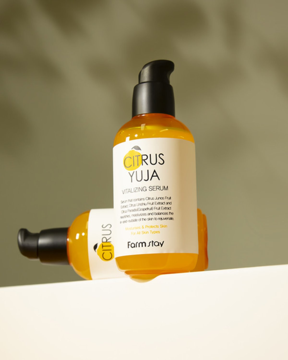 Farmstay - Sérum facial Citrus Yuja Vitalizing Serum - 2