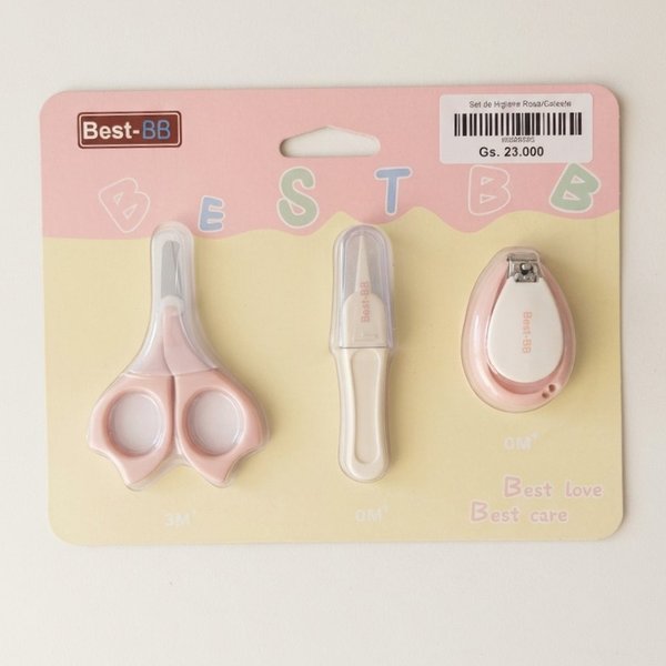 Set de Higiene Rosa o Celeste