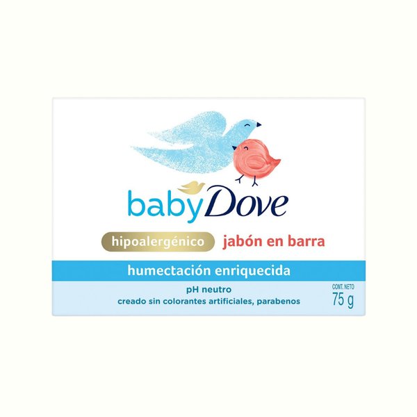Baby Dove - Jabón Barra Humectación Enriquecida 75g