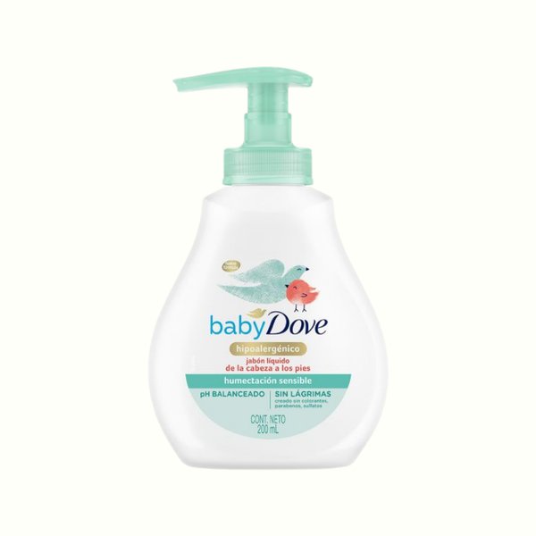 Baby Dove - Jabón Líquido Humectación Sensible 200ml