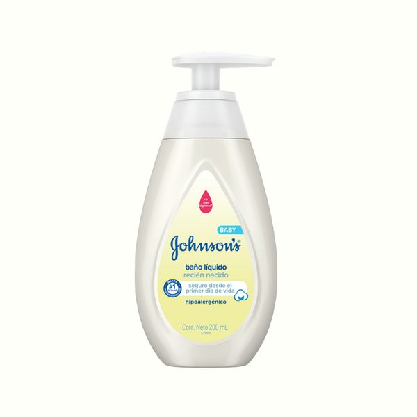 Johnsons - Jabón Líquido Recién Nacido 200ml