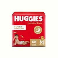 Huggies Natural Care 68und  M