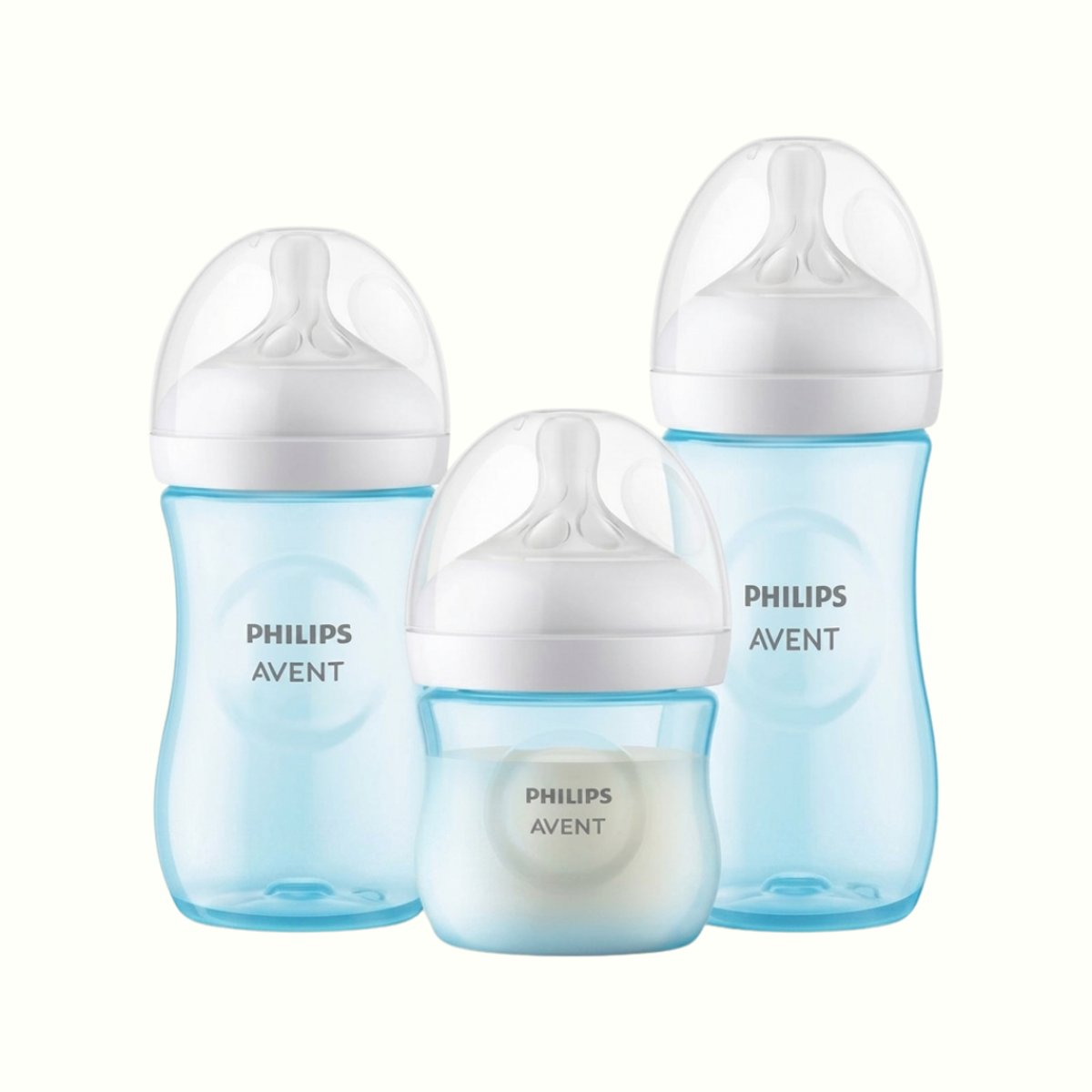 Philips Avent - Set de 3 Biberones Natural Response Celeste - 2