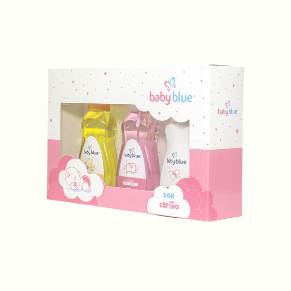 Babyblue - Estuche Rosa 3pcs