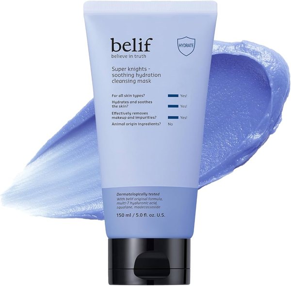 Super Knights-Soothing Hydration Cleansing Mask (blue)