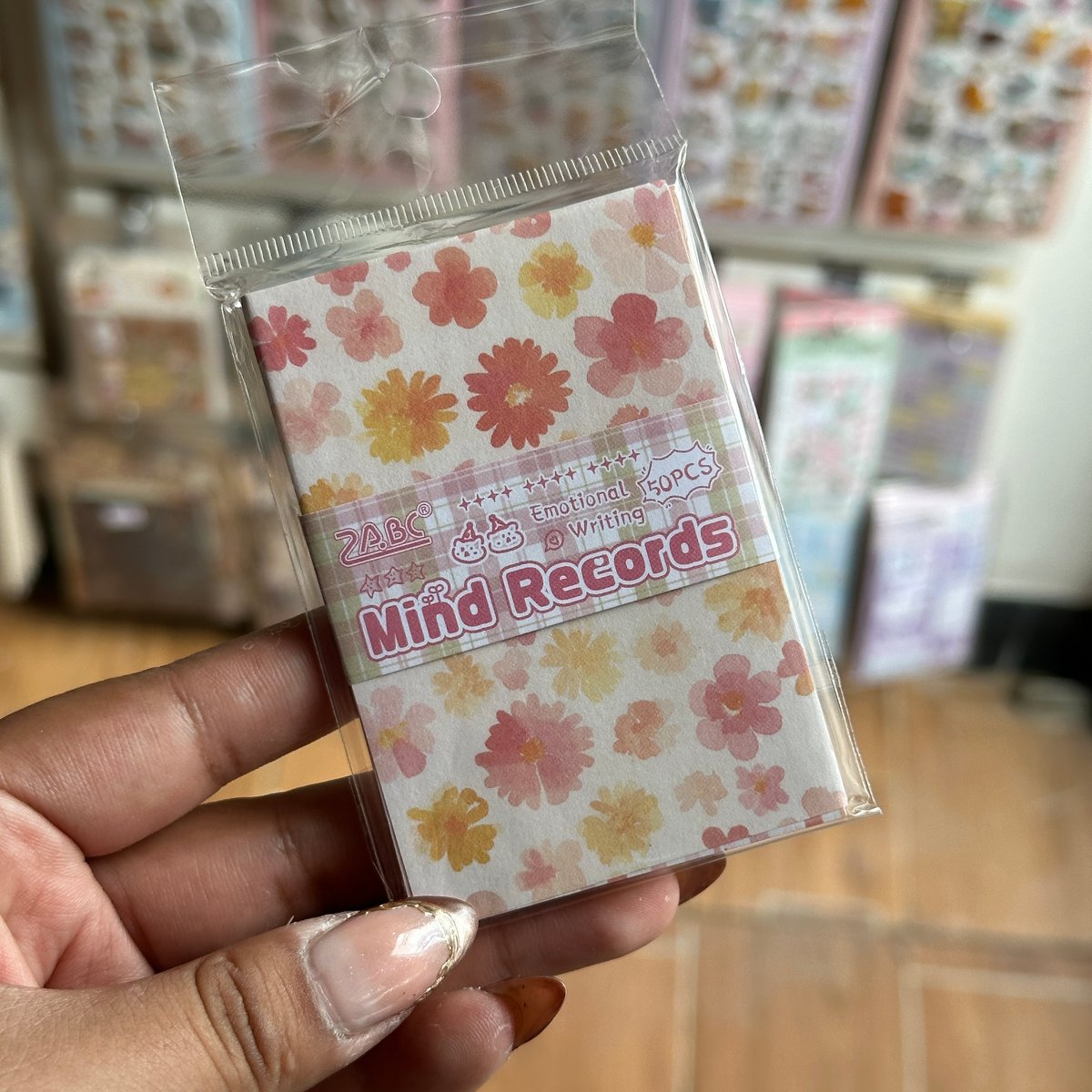 Mini papel decorativo - 50 hjs - 2