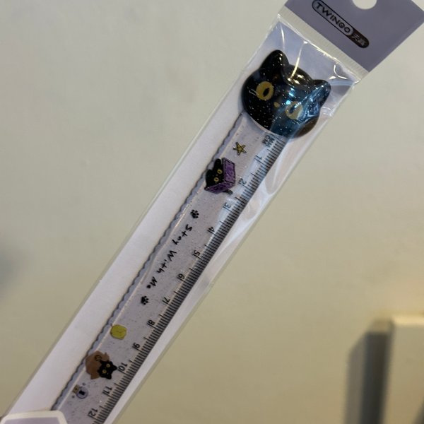 Regla Gatito/Perrito - 15cm