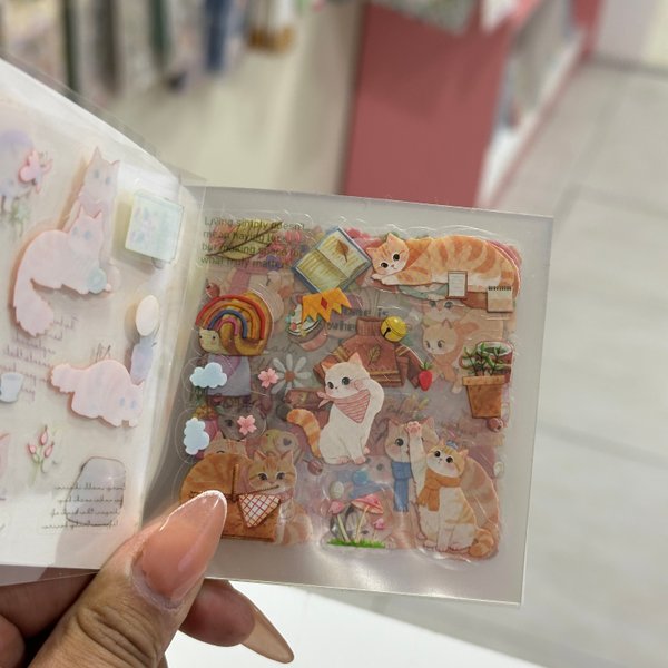 Mini Libro Stickers - Perritos y gatitos