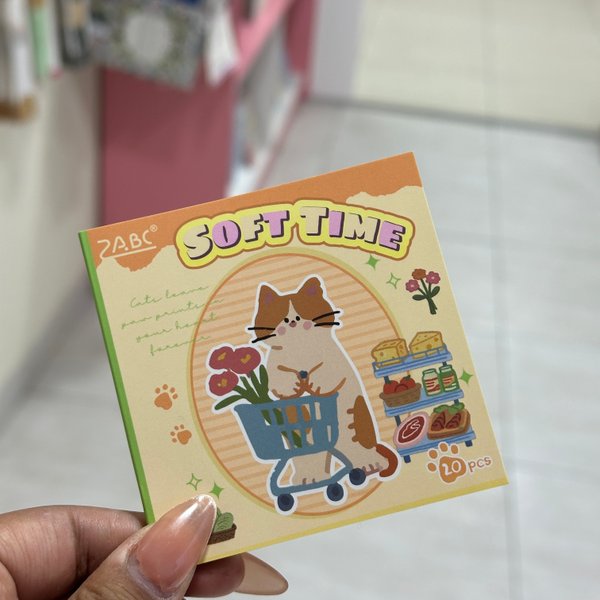 Mini Libros Stickers - Gatitos en situaciónes cotidianas