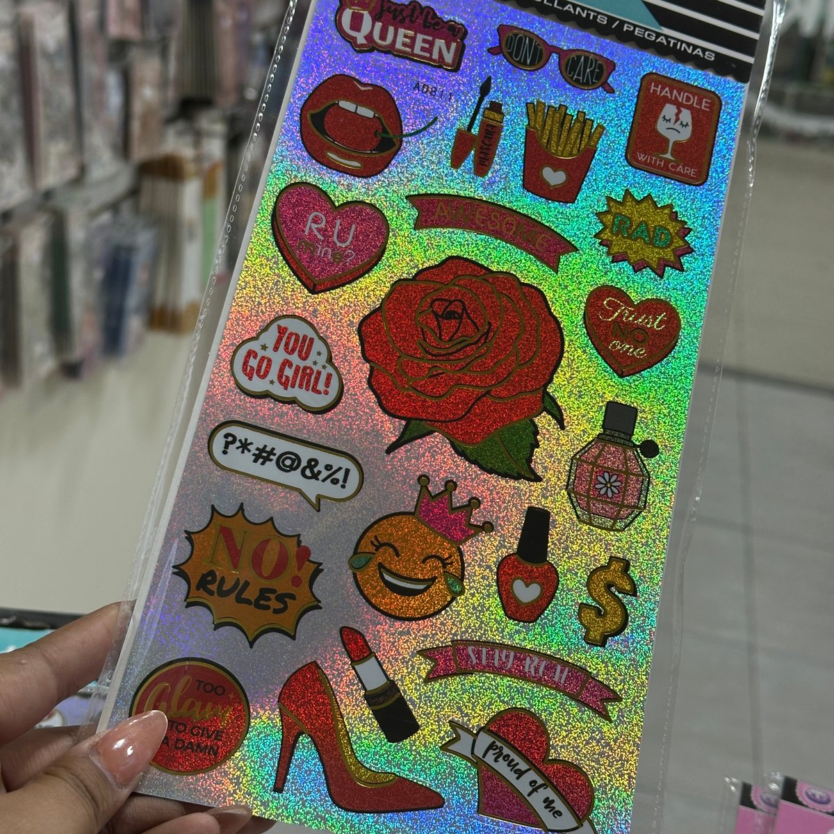 Stickers Holograficos - 6