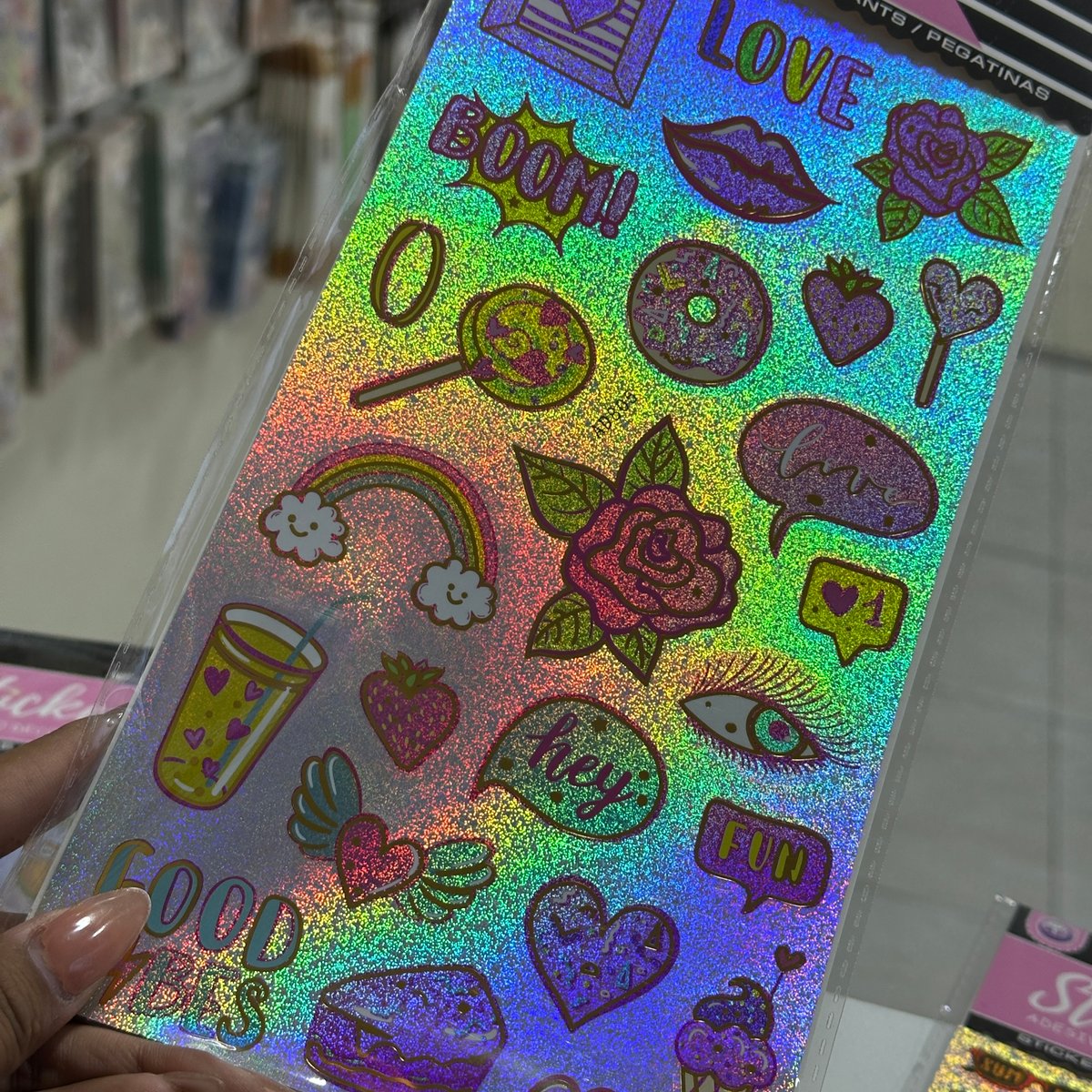 Stickers Holograficos - 3