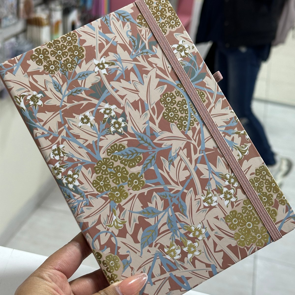 Libreta de Flores con dorado - 6