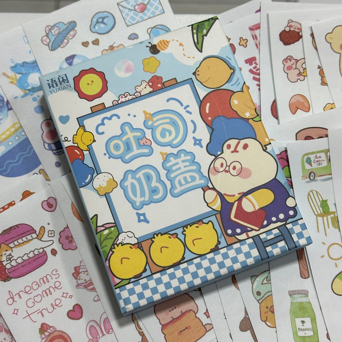 Caja Stickers - Papel japonés - 4
