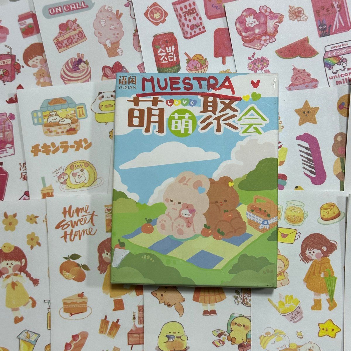 Caja Stickers - Papel japonés - 3