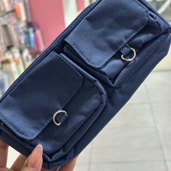 Estuchera Aesthetic con bolsillos