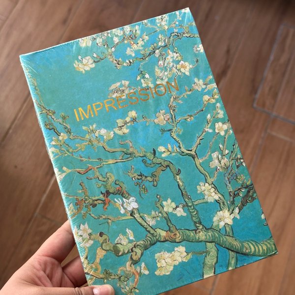 Libreta hojas diseñadas A5 - Van Gogh