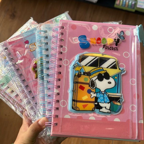 Libreta Snoopy A5 - Sobre