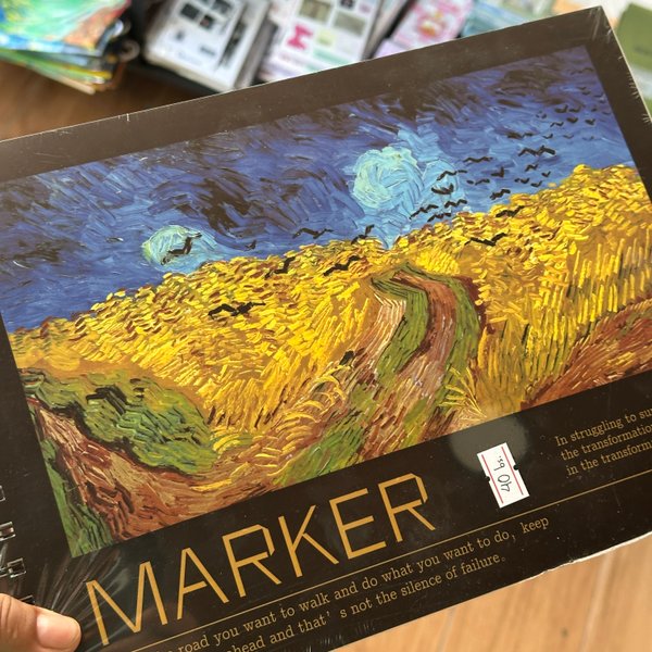 Sketchbook A4 - Marcadores (Van Gogh)