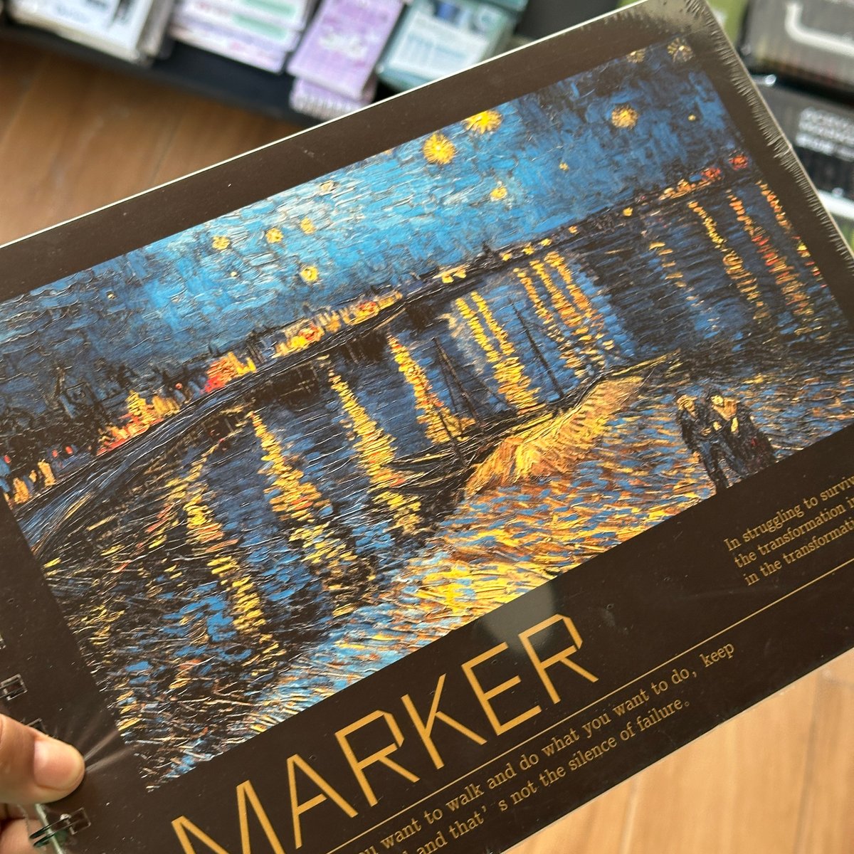 Sketchbook A4 - Marcadores (Van Gogh) - 7