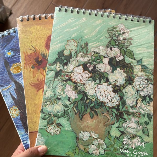 Sketchbook A4 (160 gr) - Van Gogh