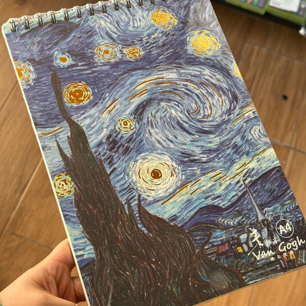 Sketchbook A4 (160 gr) - Van Gogh