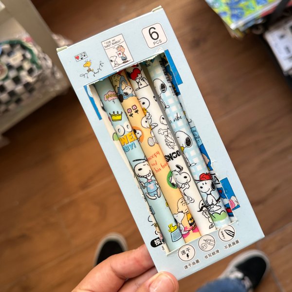 Set Snoopy - 6 pcs