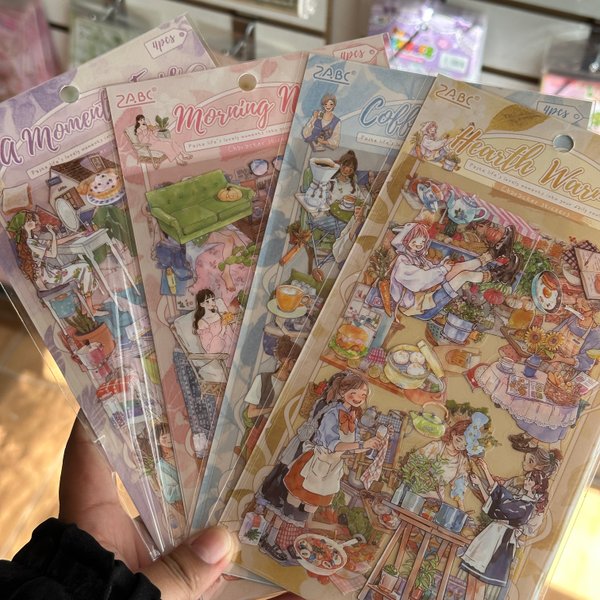 Stickers Journal - Chicas - 4 pcs