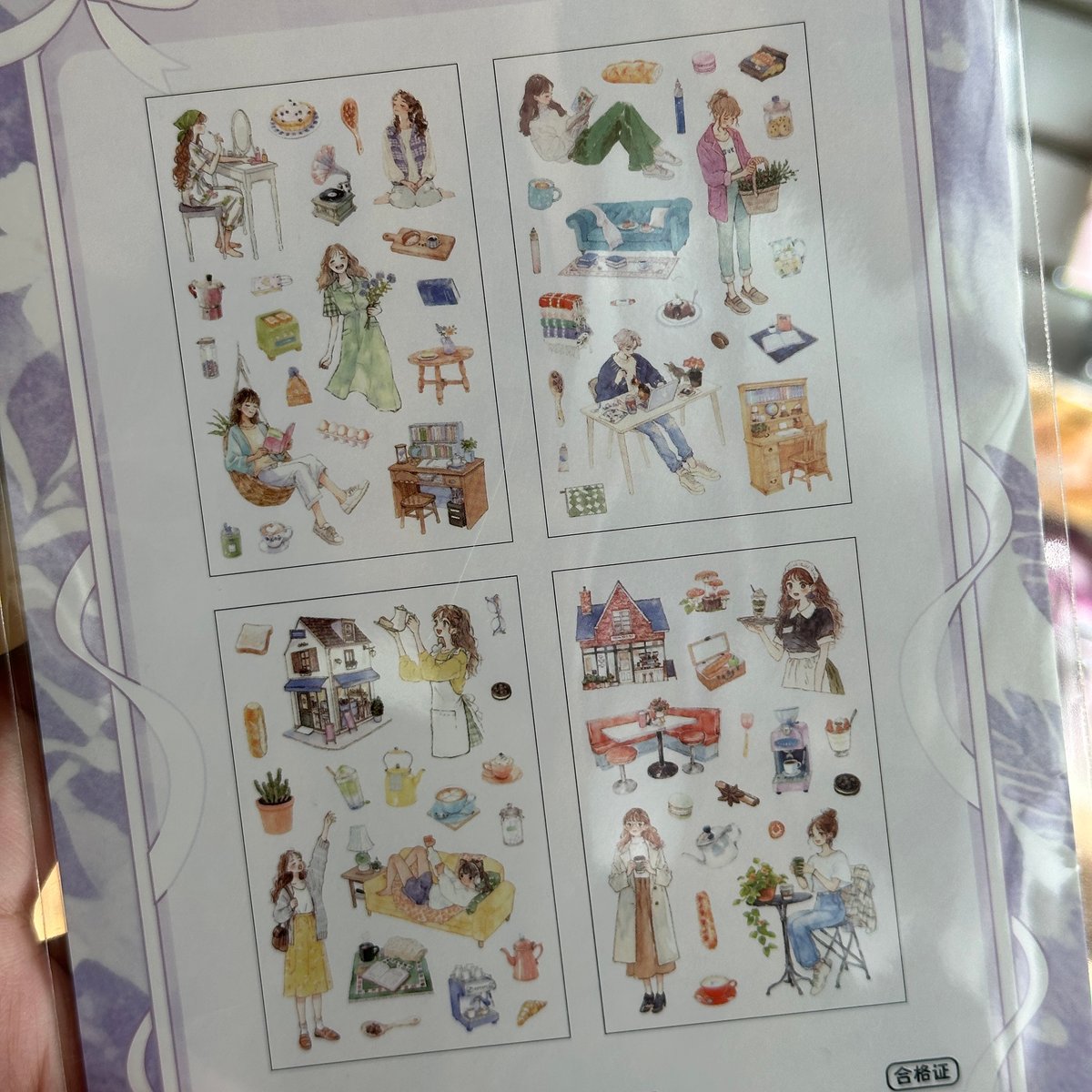Stickers Journal - Chicas - 4 pcs - 5