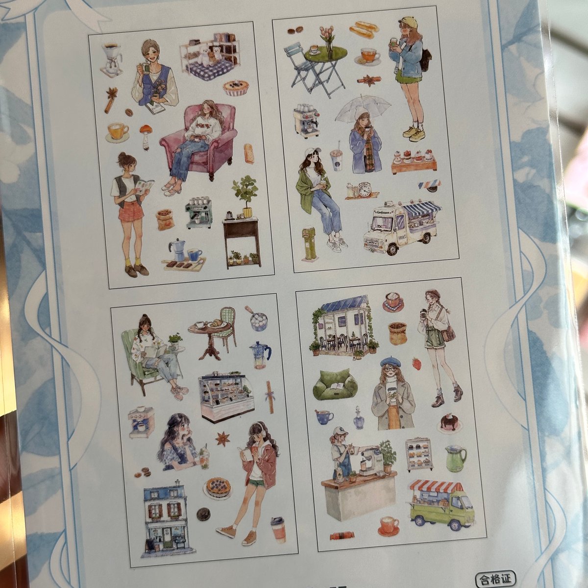 Stickers Journal - Chicas - 4 pcs - 3