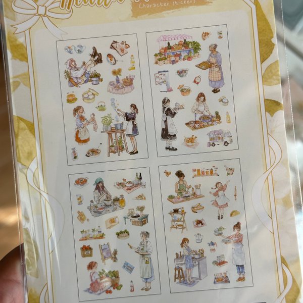 Stickers Journal - Chicas - 4 pcs