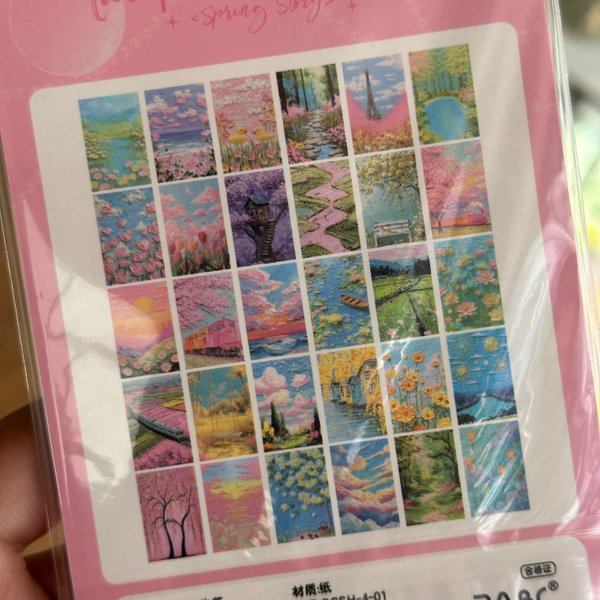 Papel decorativo - estilo oleo
