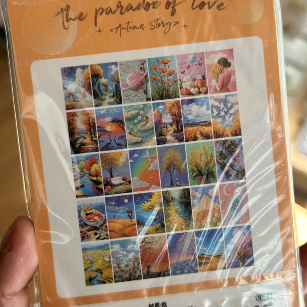 Papel decorativo - estilo oleo