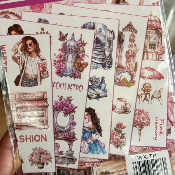 Libros stickers - A5 (Vintage)