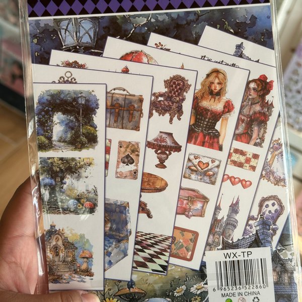 Libros stickers - A5 (Vintage)