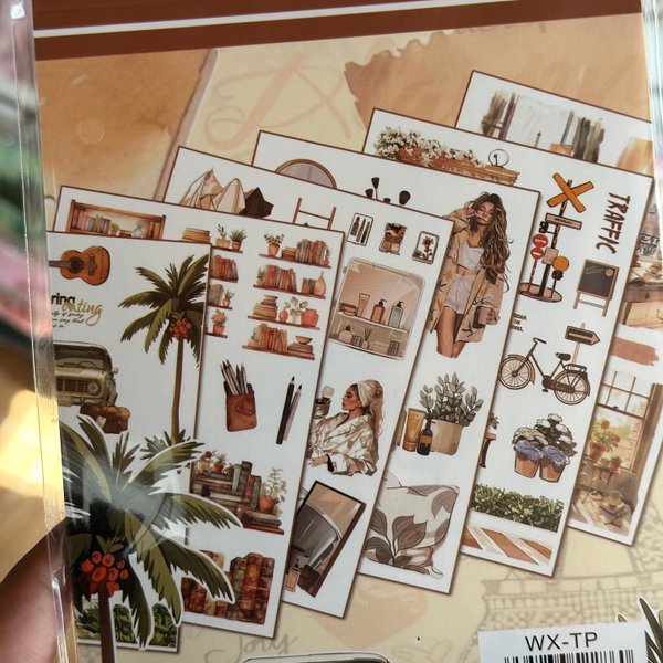 Libros stickers - A5 (Vintage)