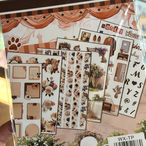 Libros stickers - A5 (Vintage)