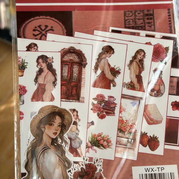 Libros stickers - A5 (Vintage)