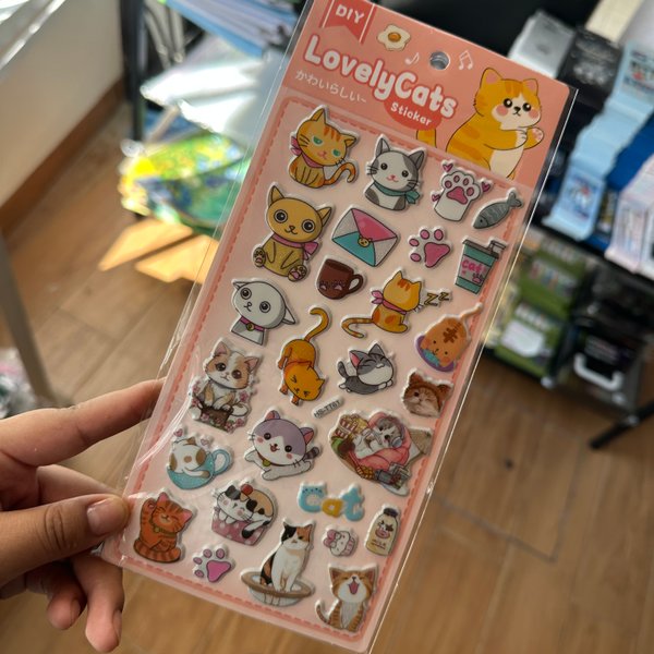 Stickers Gatito