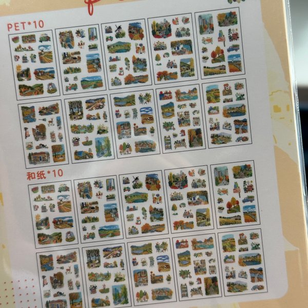 Libro Stickers - Estaciones